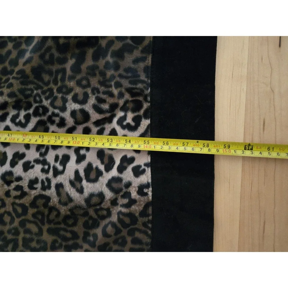 Cheetah Print Fleece Throw Blanket Leopard Animal Soft Microfiber for Sofa Couch